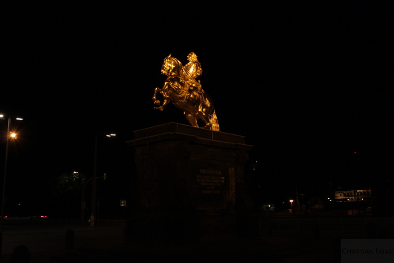 Stadt Dresden Nacht 0288